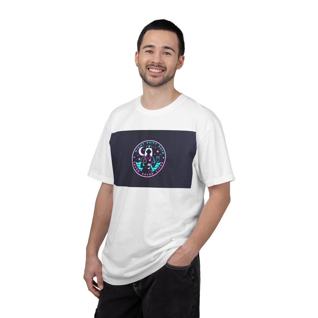 Astronaut Moon Badge T-Shirt