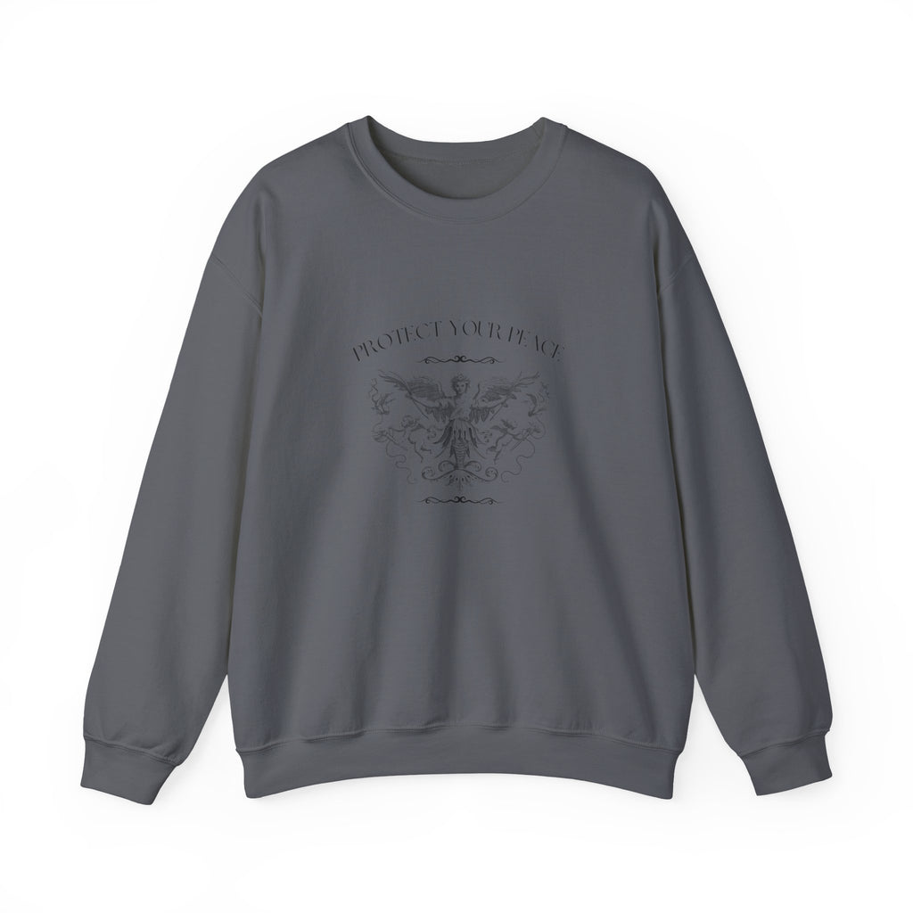 Vintage Angel Crest Sweatshirt — 'From Above' Graphic Crewneck