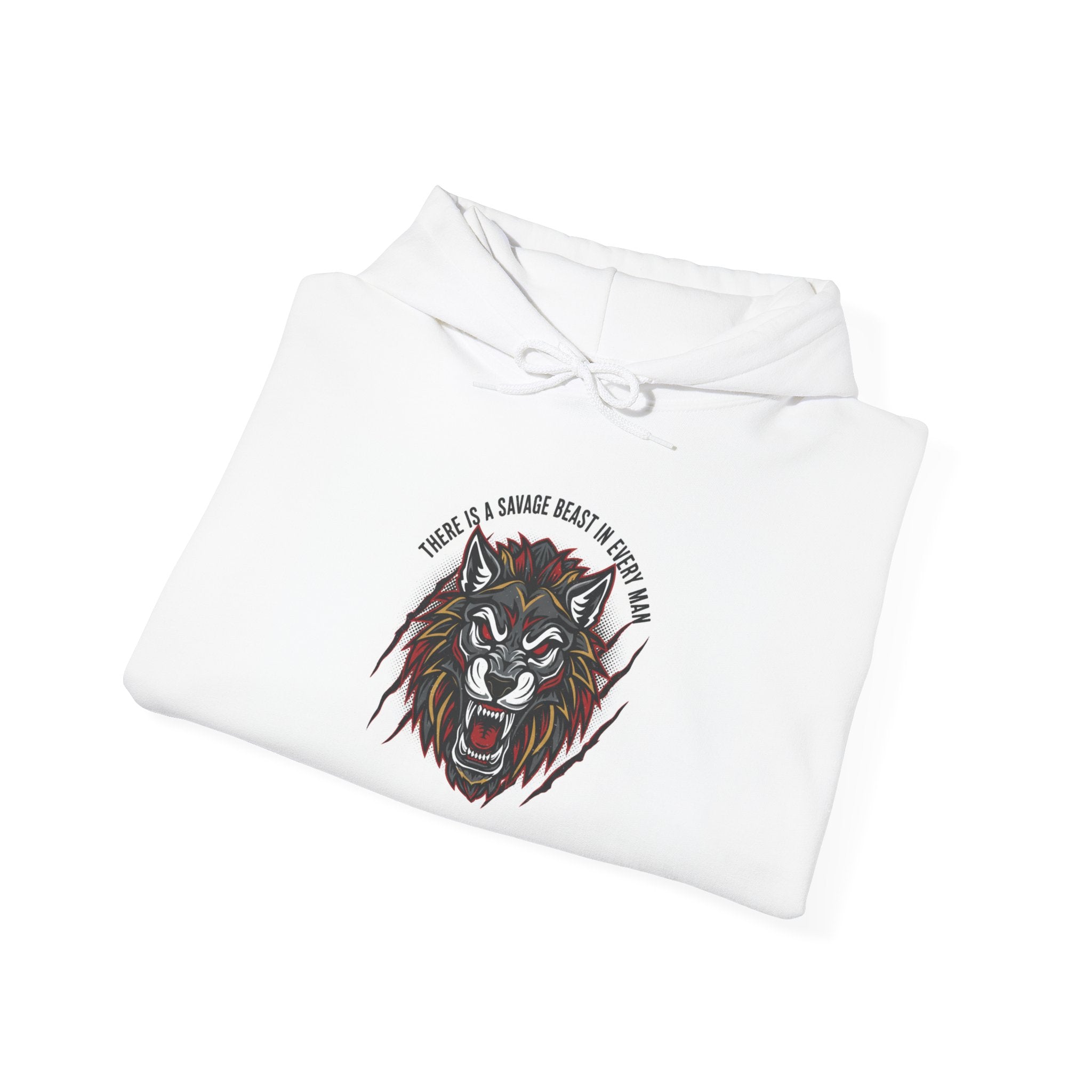 Wolf Claw Hoodie — "Don't Tread On Me" Graphic Pullover