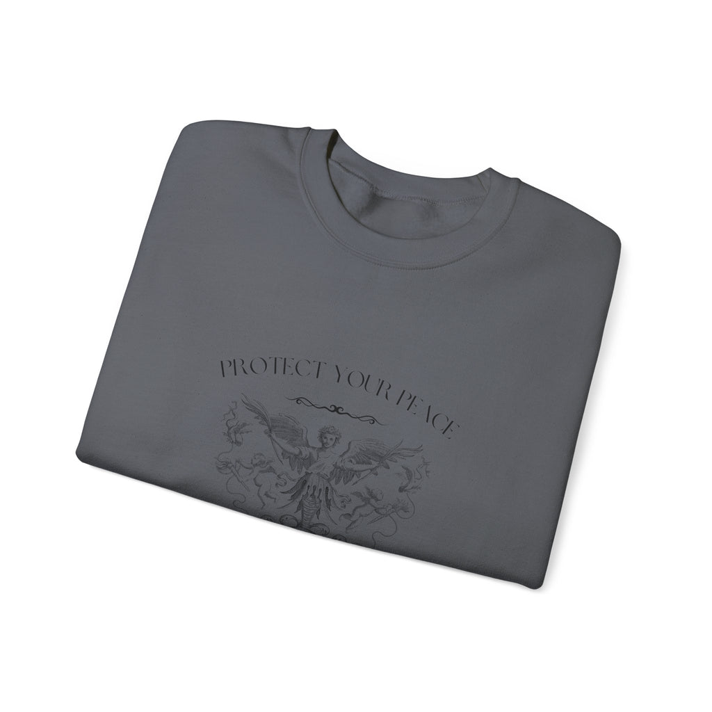 Vintage Angel Crest Sweatshirt — 'From Above' Graphic Crewneck