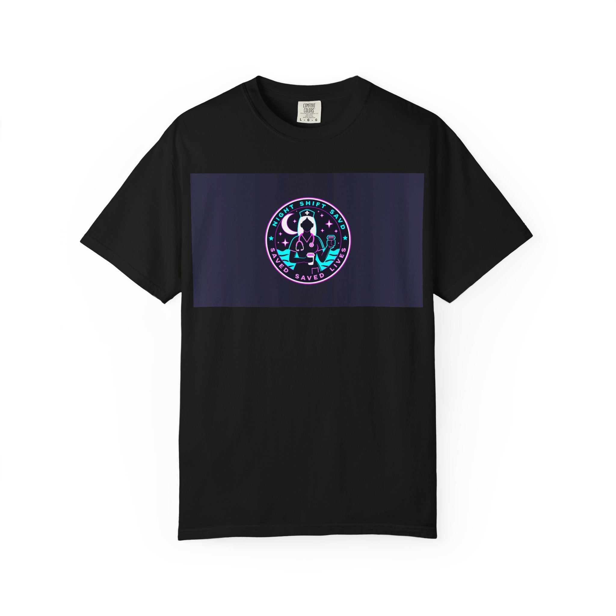 Astronaut Moon Badge T-Shirt