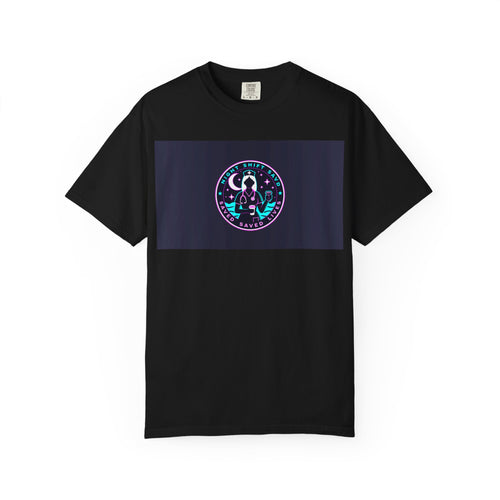 Astronaut Moon Badge T-Shirt