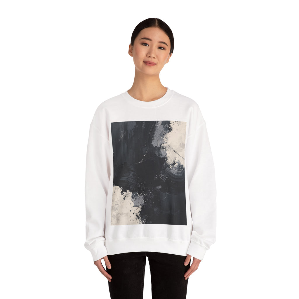 Smiley Brushstroke Crewneck Sweatshirt