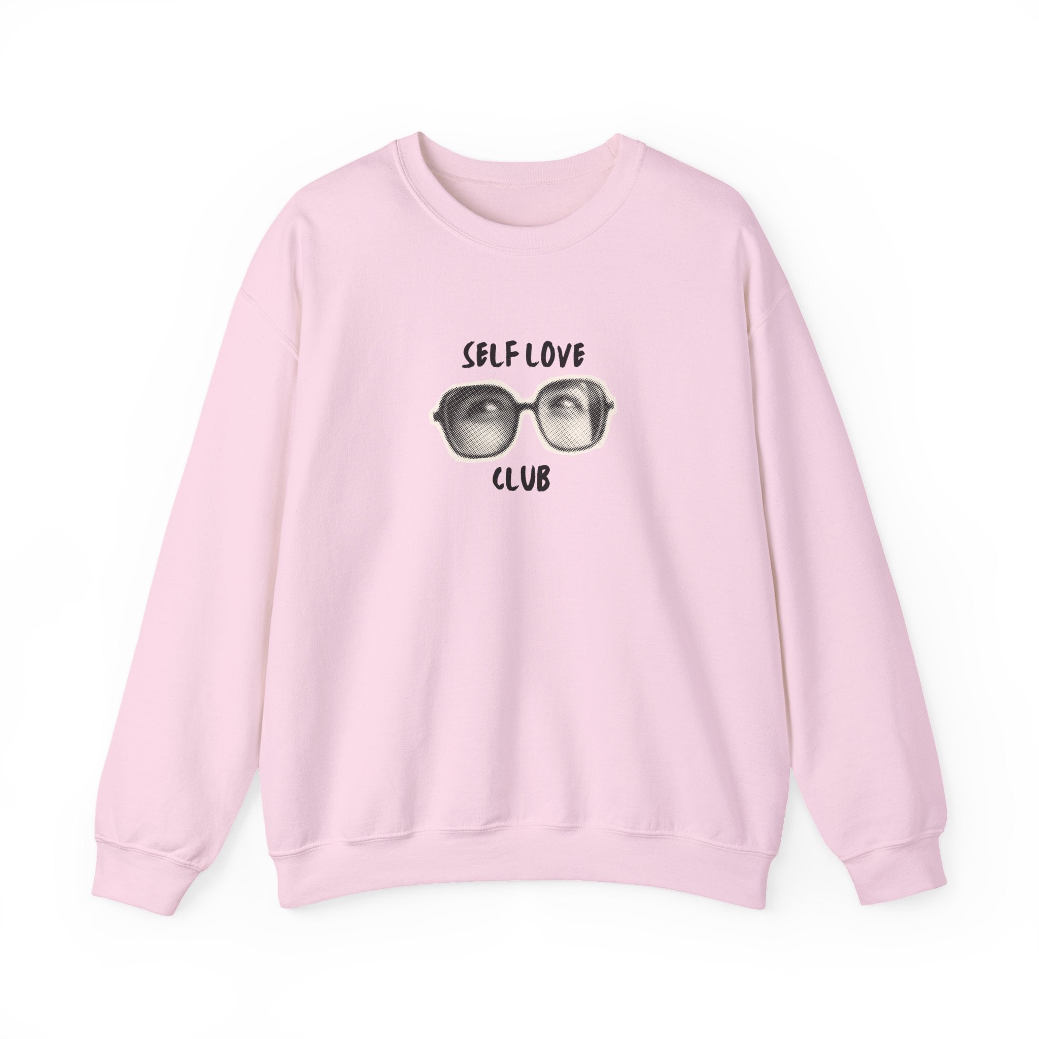Self Love Club Sweatshirt — Graphic Crewneck Pullover