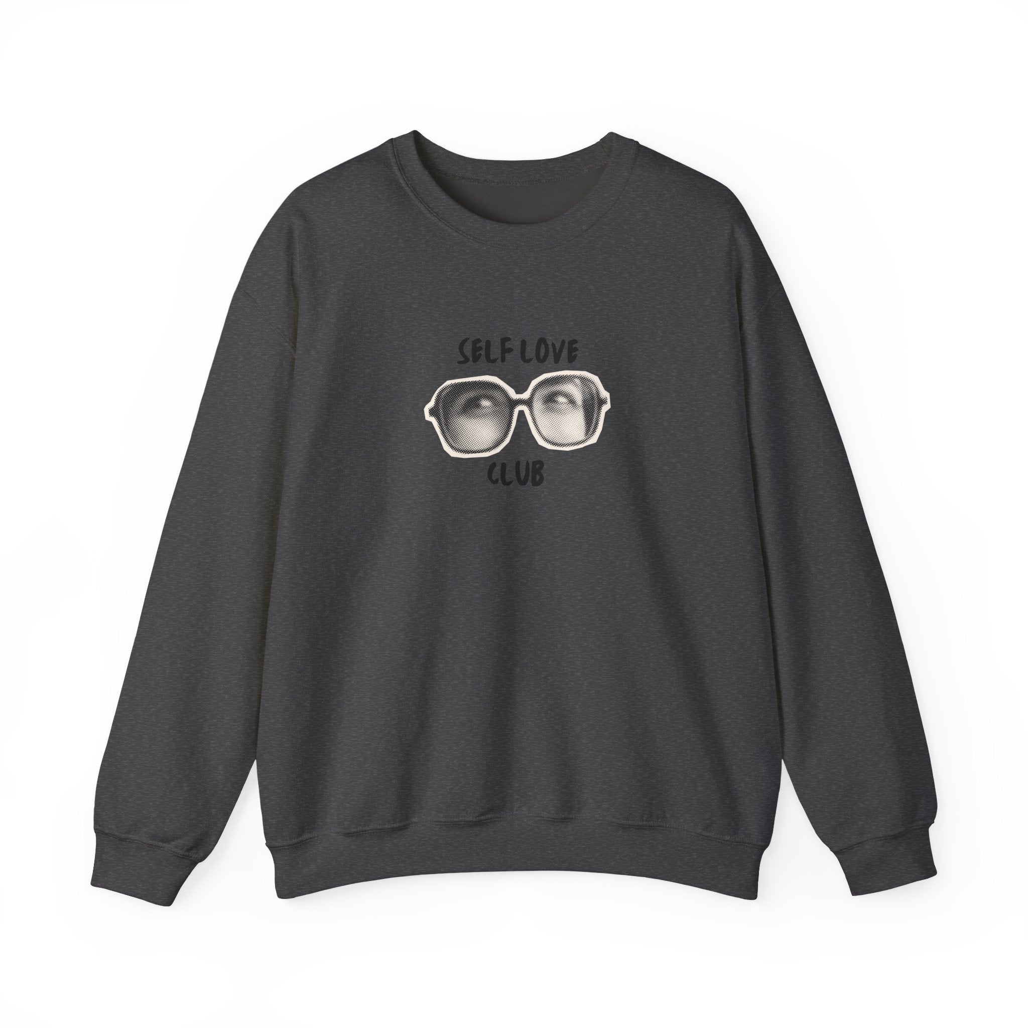 Self Love Club Sweatshirt — Graphic Crewneck Pullover