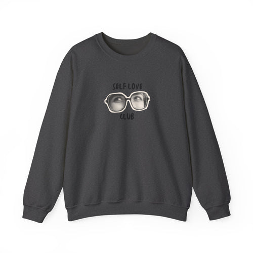 Self Love Club Sweatshirt — Graphic Crewneck Pullover