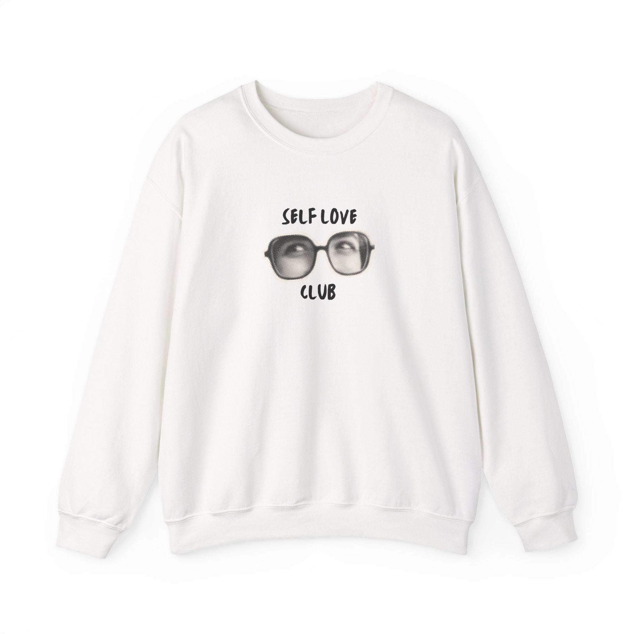 Self Love Club Sweatshirt — Graphic Crewneck Pullover