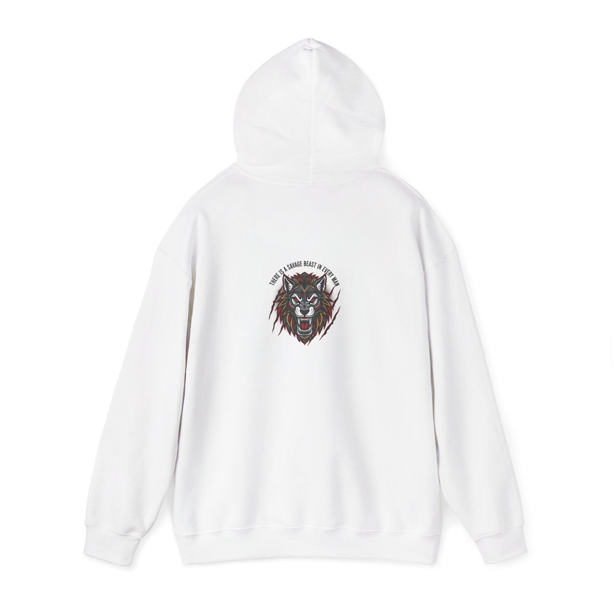 Wolf Claw Hoodie — "Don't Tread On Me" Graphic Pullover