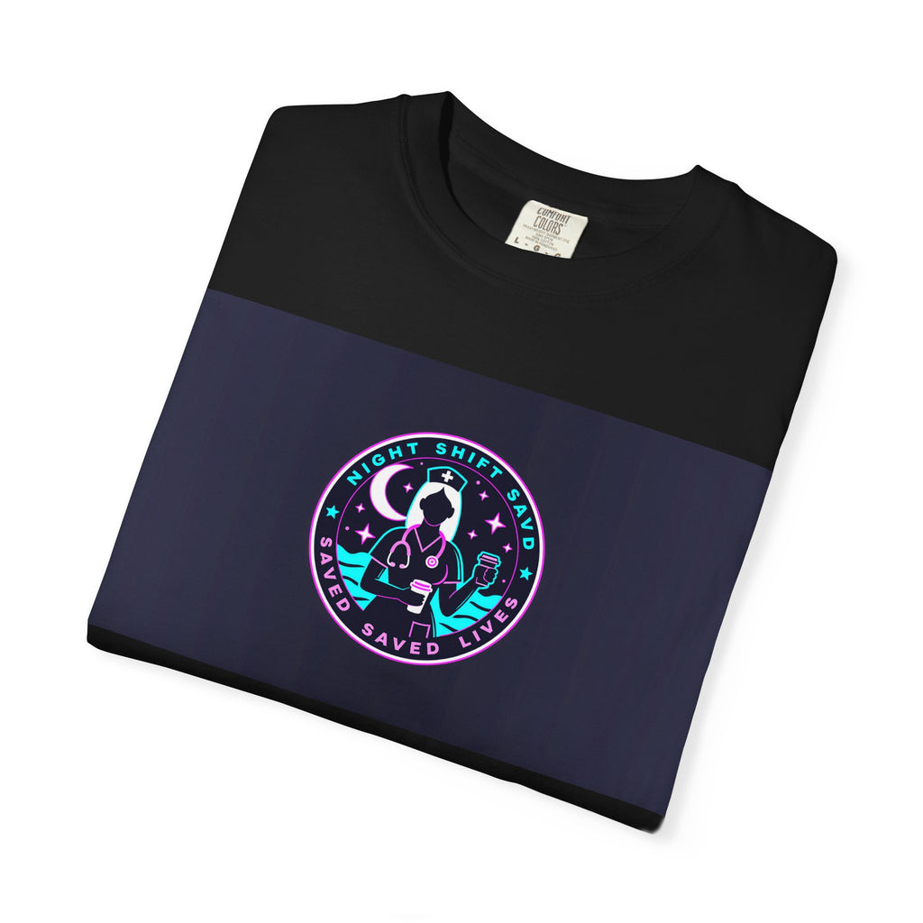 Astronaut Moon Badge T-Shirt