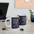 Night Worker Coffee Mug — "Because Sleep Is for Day Walkers" Ceramic Cup (11oz/15oz)