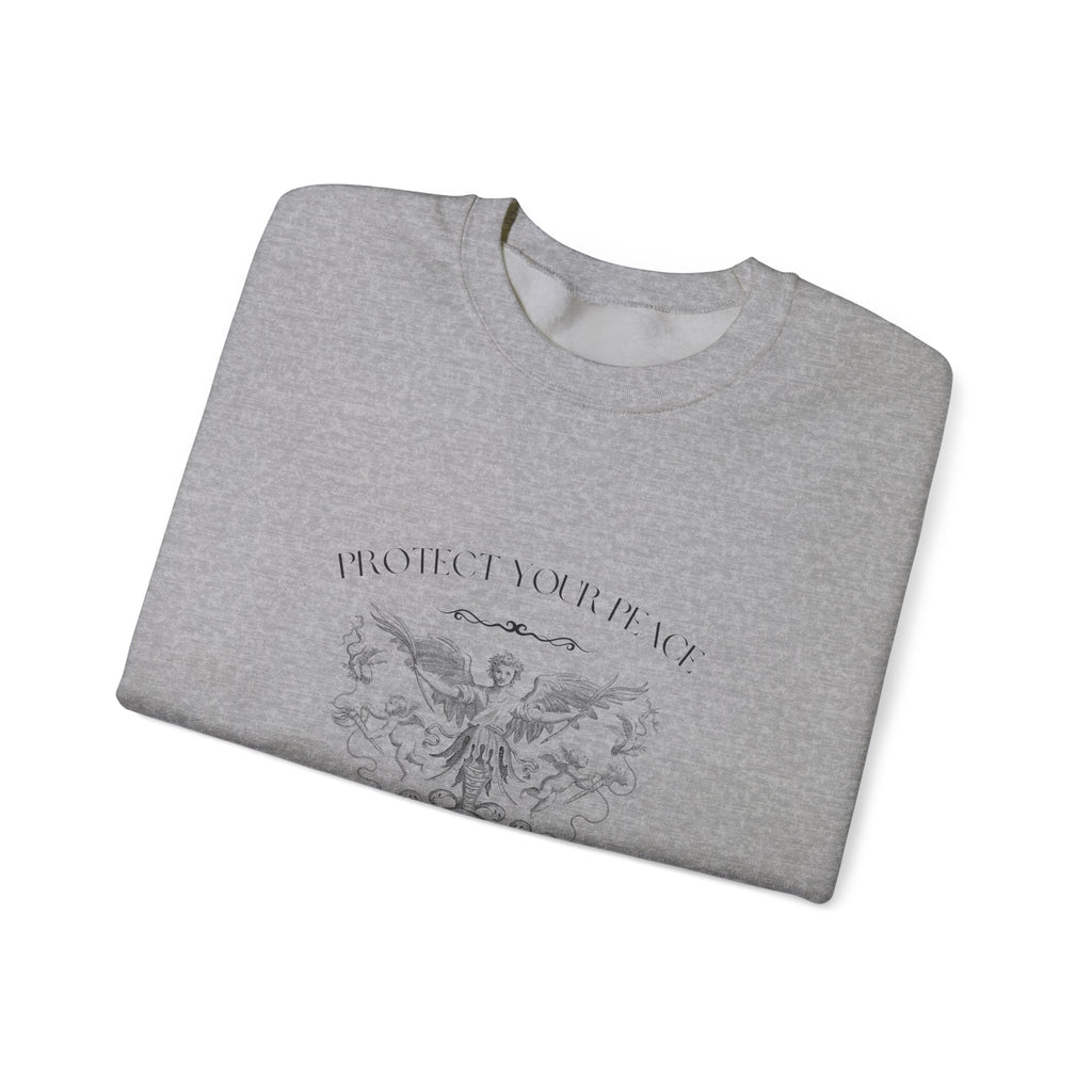 Vintage Angel Crest Sweatshirt — 'From Above' Graphic Crewneck